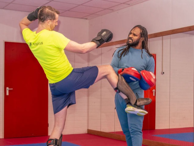 Kickboksen techniektraining Hengelo